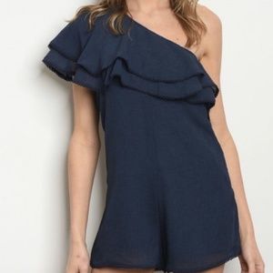 One-Shoulder Romper